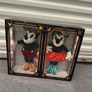 Limited Release Mickey and Minnie Mouse Plush Set